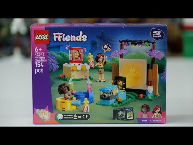 LEGO Friends 42642 Friendship Movie Night Speed Build