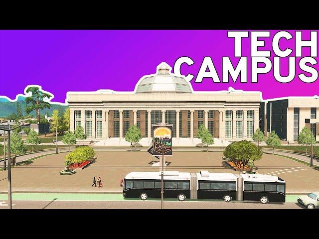 Tech, Trolleybuses & Trains In Cities Skylines!