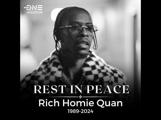 fri sep 6 2024. ATLANTA Hit Rapper RICH HOMIE QUAN dies from drug overdose in his home. 33 years old