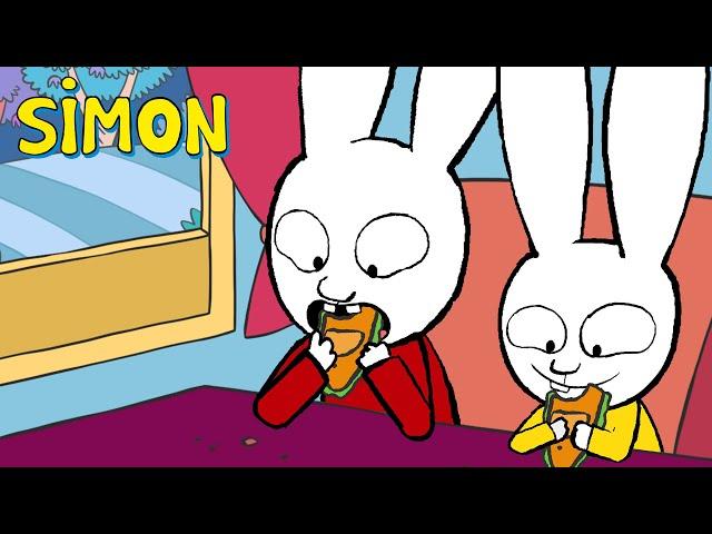 Simon loves taking the train  Simon | 2 hours compilation | Season 2 Full episodes | Cartoons