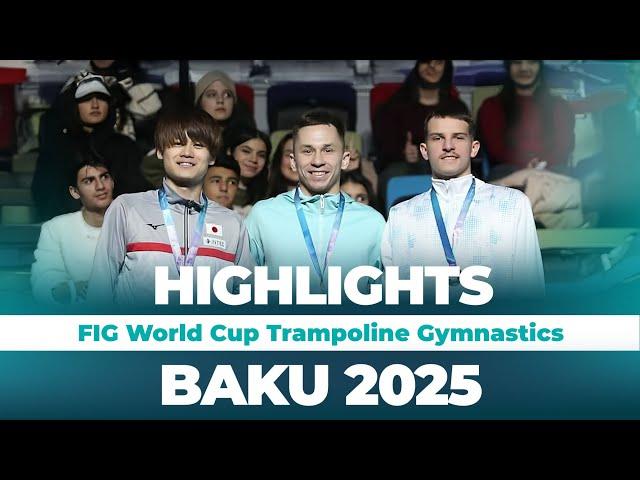 2025 Baku Trampoline World Cup - Competition Highlights