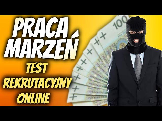 PRACA MARZEŃ - TEST REKRUTACYJNY ONLINE EvoLearn - TESTER APLIKACJI STRON LEKKA PRACA DOBRZE PŁATNA