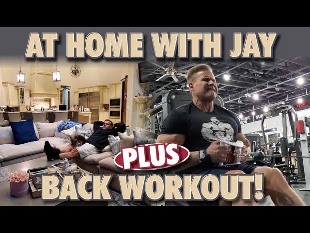 AT HOME WITH JAY PLUS BACK WORKOUT!