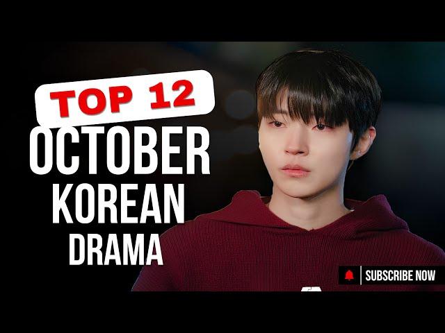 Top 12 Upcoming Kdrama October 2024