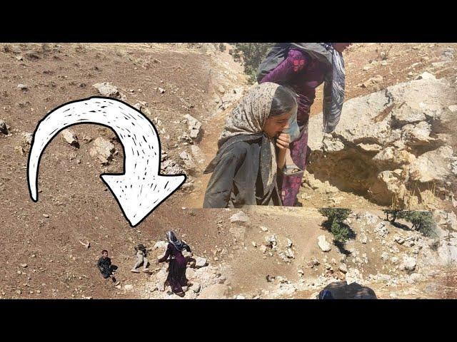 The heartbreak of a mother whose children fell into a valley while collecting firewood