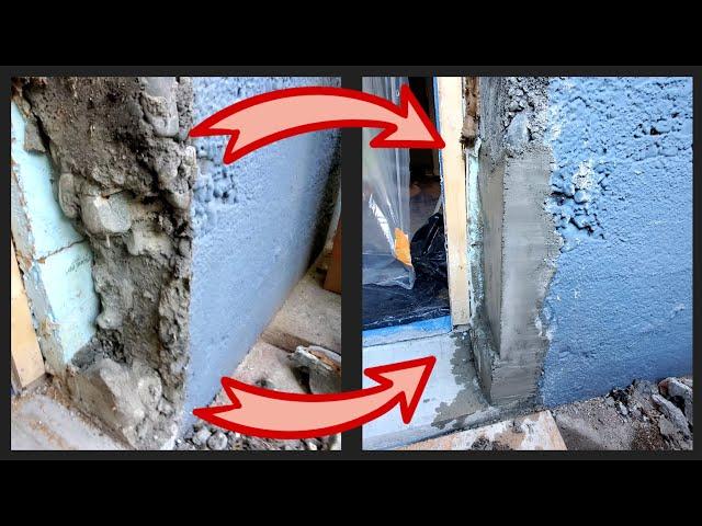 Door rough opening repair, home repair. single door replacement part 2