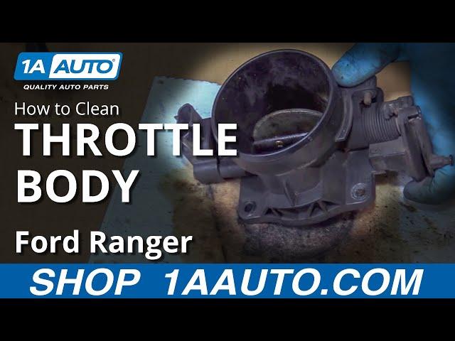 How to Clean Throttle Body 98-12 Ford Ranger 4.0L V6