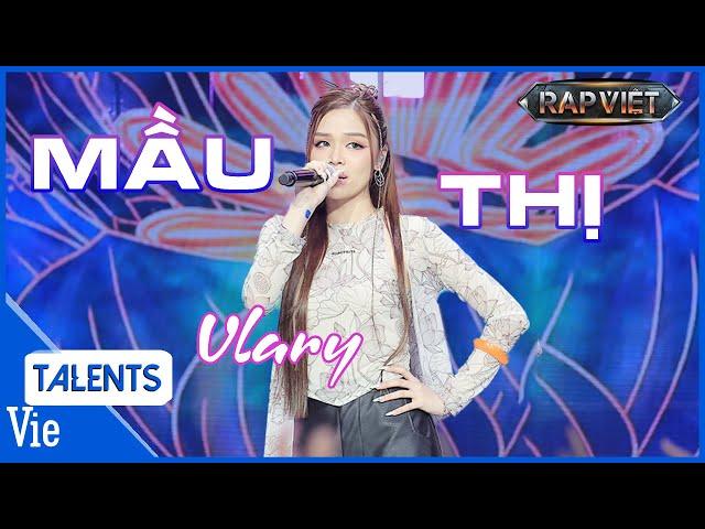 Vlary so slay với MẦU THỊ về team B Ray với cú plot twist khóa vàng phút cuối | Rap Việt Live Stage