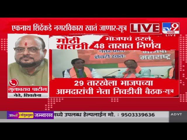 मुख्यमंत्रिपदाबाबत Gulabrao Patil यांची प्रतिक्रिया MLA Oath | Vidhan Sabha Election 2024