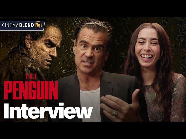 'The Penguin' Interviews With Colin Farrell, Cristin Milioti, Matt Reeves And More