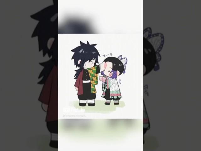 Giyu & Shinobu cute & lovly together ️#demonslayer #giyu #shinobu #edit