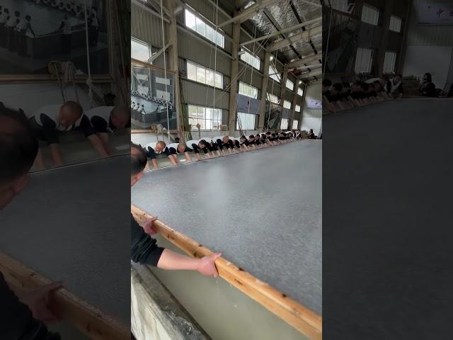 Ancient Papermaking Revived: Massive Three-Zhang Xuan Paper Created