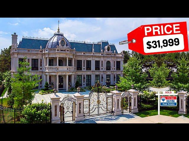 Cheapest Mansions For Sale That Anyone Could Buy!