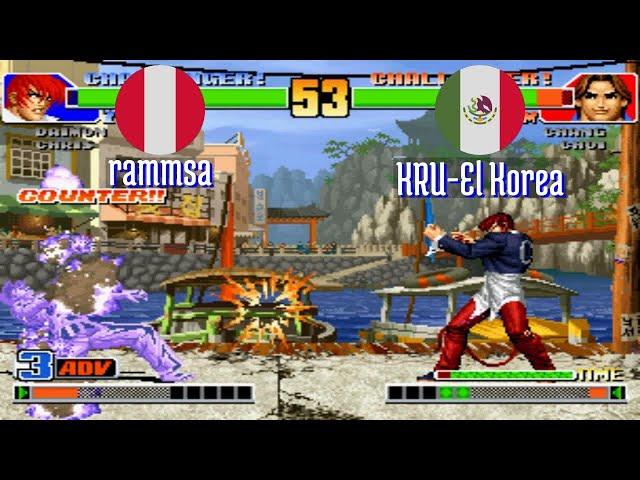 FT5 @kof98: rammsa (PE) vs KRU-El Korea (MX) [King of Fighters 98 Fightcade] Nov 24