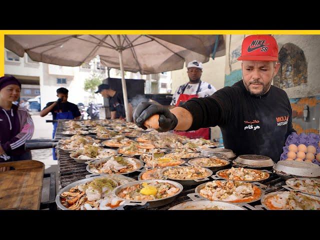 The King of Moroccan Street Food  Crazy Casablanca Food Tour!!