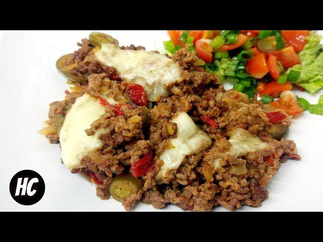 Tasty Beef with Melted Cheese - Halal Chef