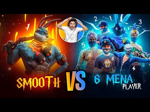 Smooth vs 6 Mena Players|| They Called Me Hacker|| Smooth 444