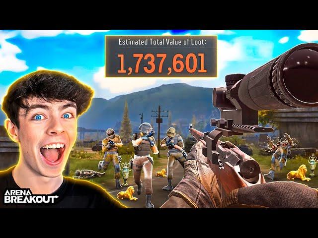 I GOT 1.7M with the BEST BUDGET SNIPER in Arena Breakout… (Zero to Hero)