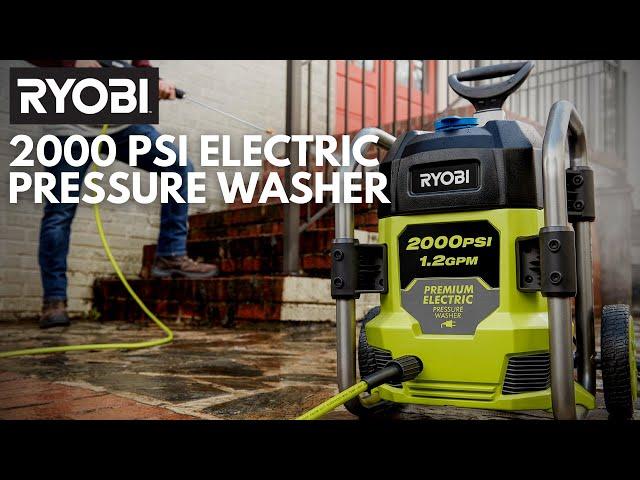 RYOBI 2000 PSI Electric Pressure Washer