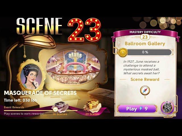 June's Journey Secrets 19 Scene 23 Ballroom Gallery Word Mode 4K