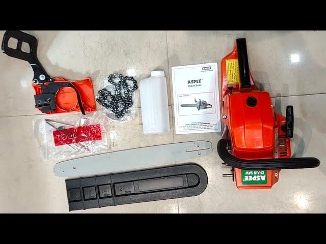 Aspee ChainSaw || How To Fitting ChainSaw || ChainSaw installation