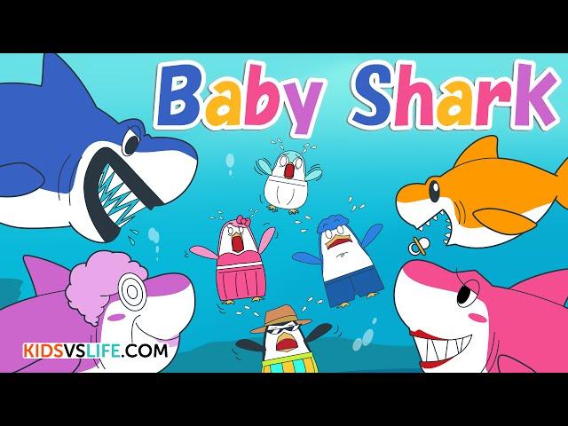 Baby Shark | Animal Songs | Kids vs Life Songs for Children