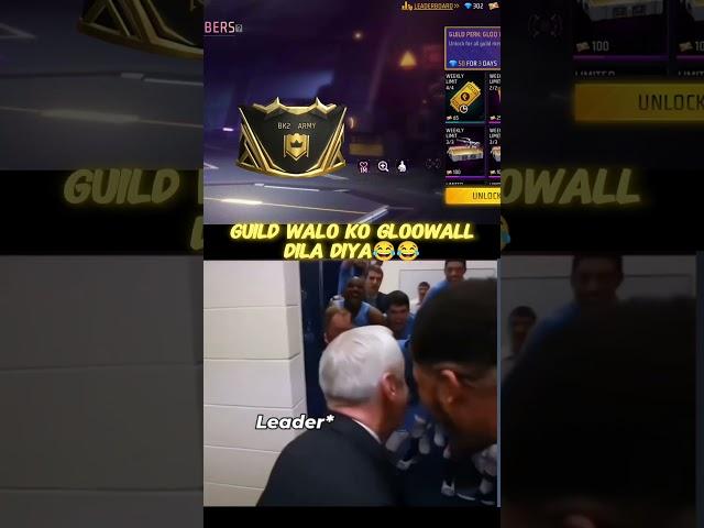 Guild walo ko gloowall dila diya#shorts#freefire#freefirehighlights#foryourpage#gamer