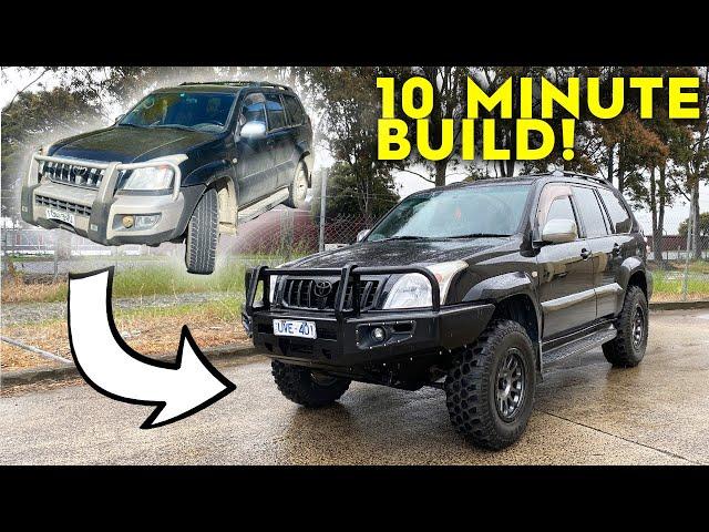 BUILDING A LANDCRUISER PRADO IN UNDER 10 MINUTES!