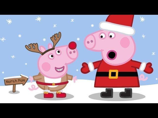 小猪佩奇 全集合集 圣诞特辑圣诞老人的来访 | 粉红猪小妹|Peppa Pig | 动画