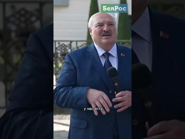 Лукашенко: батька батькой, а шарахнуть может! #shorts