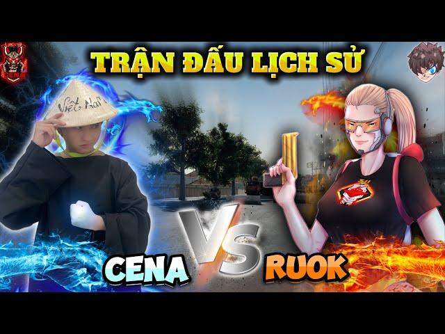 FREE FIRE | CENA Vs RUOK "Trùm Thái Land" Kèo OneShot Cực Căng, Lần Thứ 2 Chạm Mặt