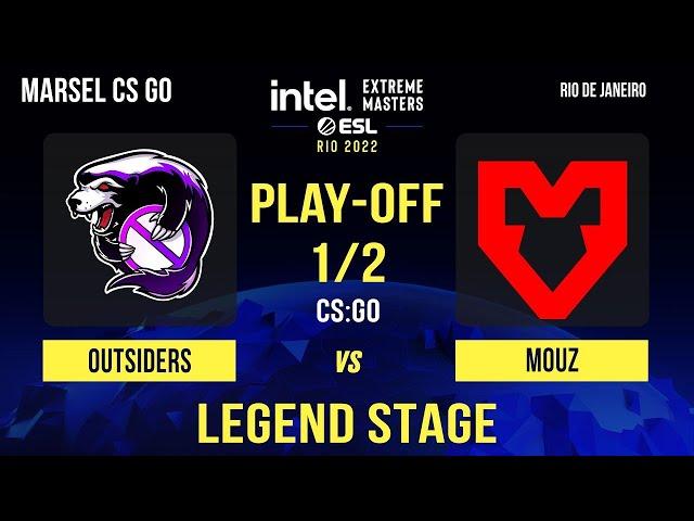 [EN] Outsiders vs MOUZ 1/2 Play-Off [Marsel CS GO & qWiNt22] I BO3 I IEM RIO Major 2022