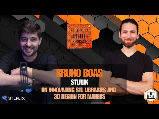 Ep. 57: Bruno Boas of STLFLIX on Innovating STL Libraries and 3D Design for Makers