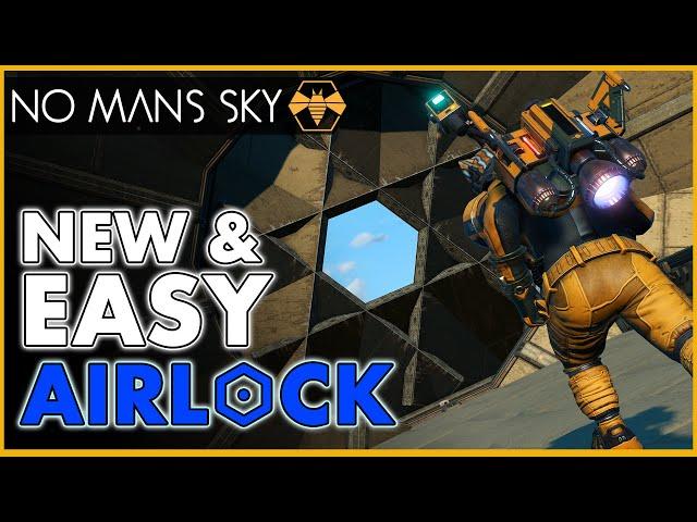 How To Build an AIRLOCK In No Mans Sky - The EASIEST Way!