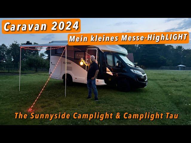 Caravan Düsseldorf  2024 - mein kleines Messe-HighLIGHT: Camplight & Camplight Tau