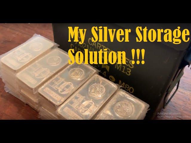 My Silver Storage Solution!!