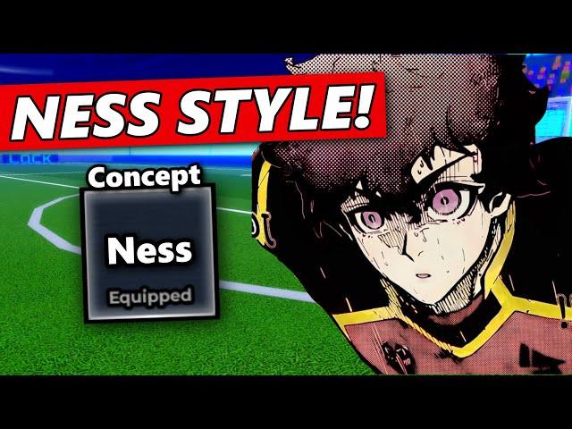 NEW *World Class* Ness Style Concept Is The Best! | Blue Lock Rivals