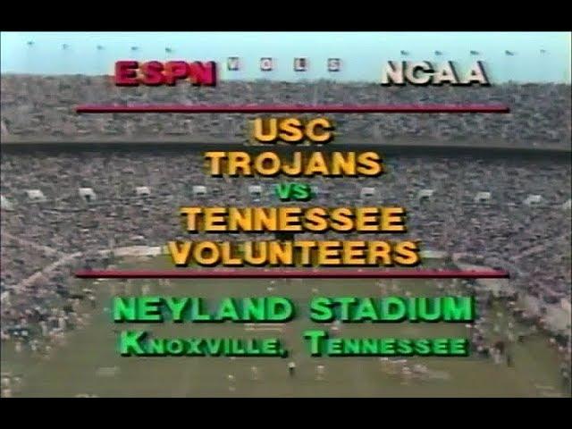 1980 #5 USC @ Tennessee No Huddle