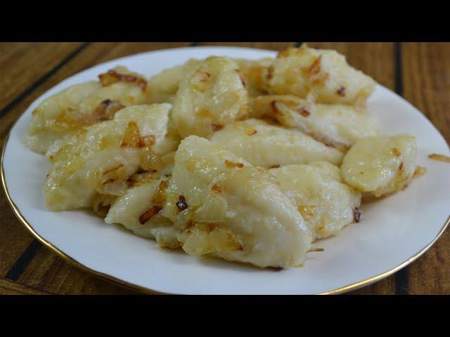 Самые нежные ЛЕНИВЫЕ ВАРЕНИКИ с КАРТОШКОЙ БЫСТРО и ЛЕГКОПРОСТОЙ РЕЦЕПТ