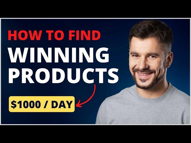 how to find winning products for your Shopify Dropshipping Store