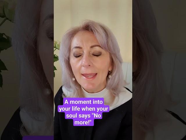 One day your soul will shake your life,  will say "No more!" #letyoursoulcreateyourdesiredlife