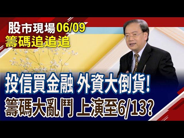 籌碼追追追!美光強漲 帶動記憶體群族攻擊!投信買金融,外資大倒貨 投資人能跟上ETF換股操作節奏嗎?法人同買台燿 操作攻略｜20250609(第8/8段)股市現場*曾鐘玉(馬明河)