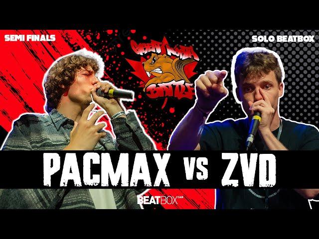 Pacmax  vs ZVD   | Solo Beatbox Semi Finals | GNB 2024