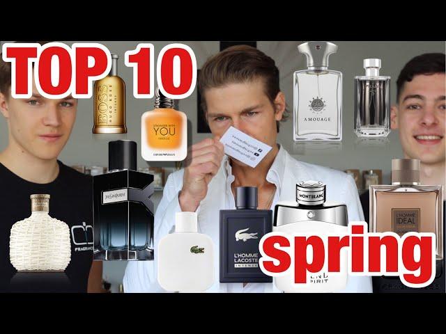 JEREMY FRAGRANCE rates the TOP 10 best spring fragrances 2022 for men