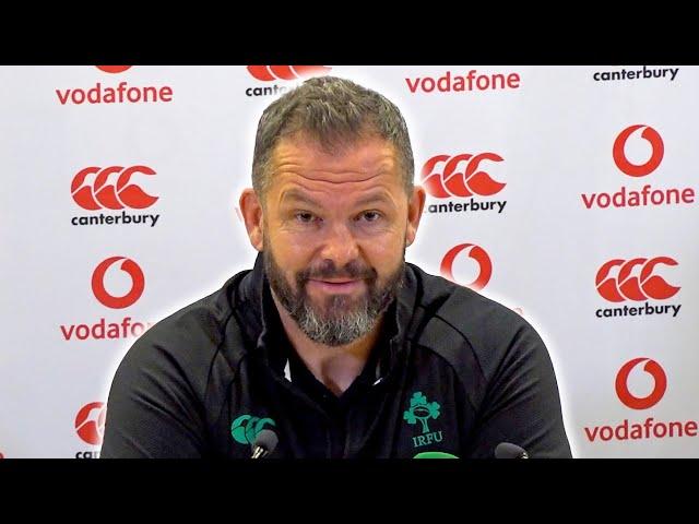 Andy Farrell pre-match press conference | Ireland v Australia | Autumn Nations Series