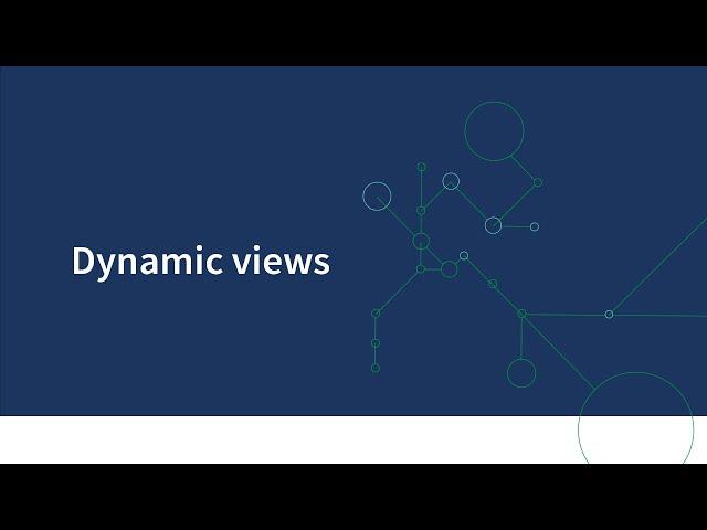 Dynamic views - Qlik Sense