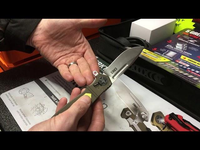 NICK THE TOOL: CRKT FIELD STRIP/SNAP-ON KNIFES