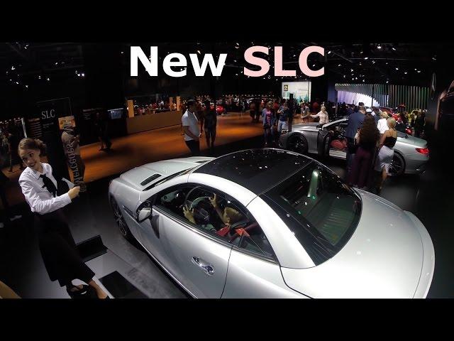 Mercedes-AMG SLC 43 roof opening-closing