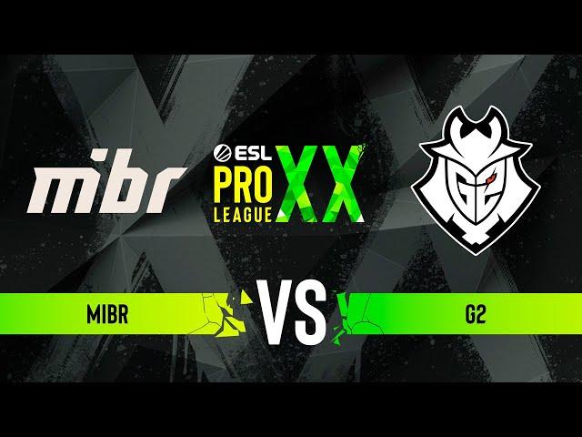 MIBR vs. G2 - ESL Pro League Season 20 - Group B