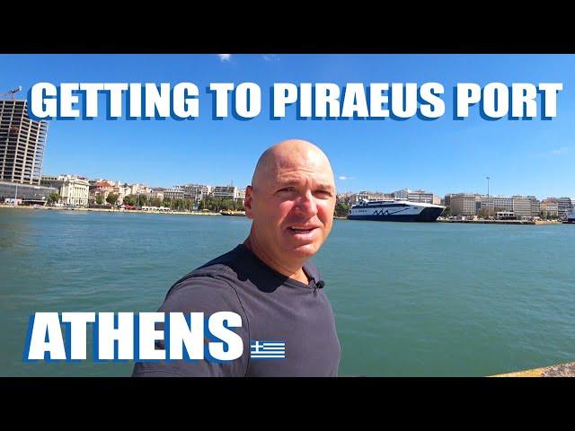 How To Get To Piraeus Port In Athens Greece: X96 Bus and Metro Line 1